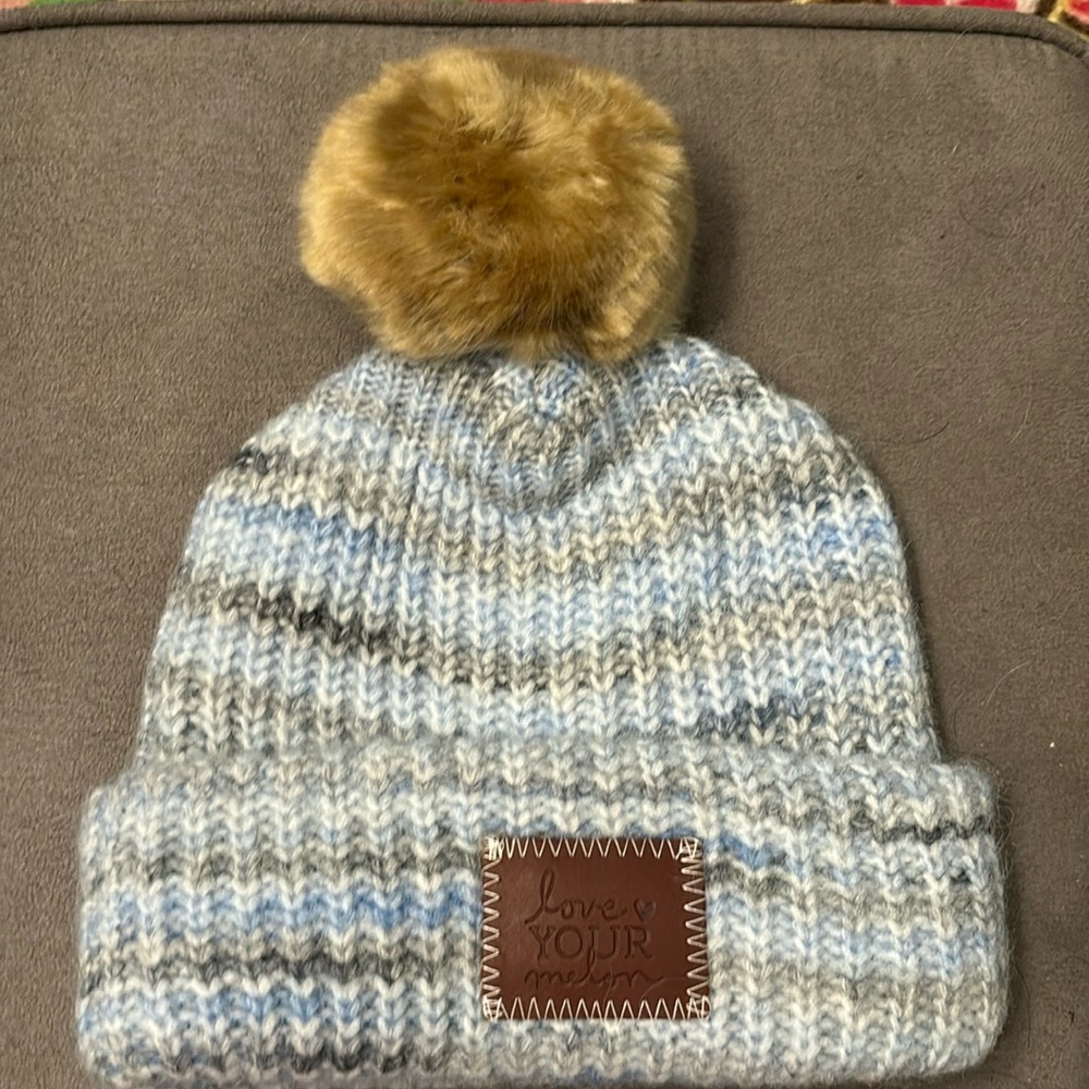 Love Your Melon Pom Beanie